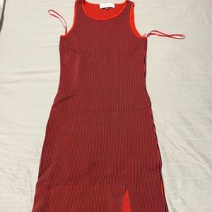 Reiss Charlie Midi Knit Dress